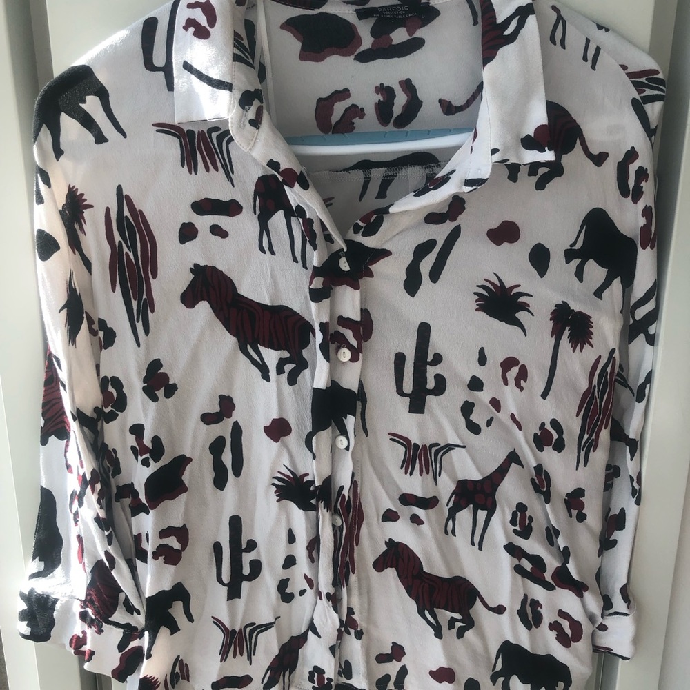 Printed Blouse - Picture 4 of 4